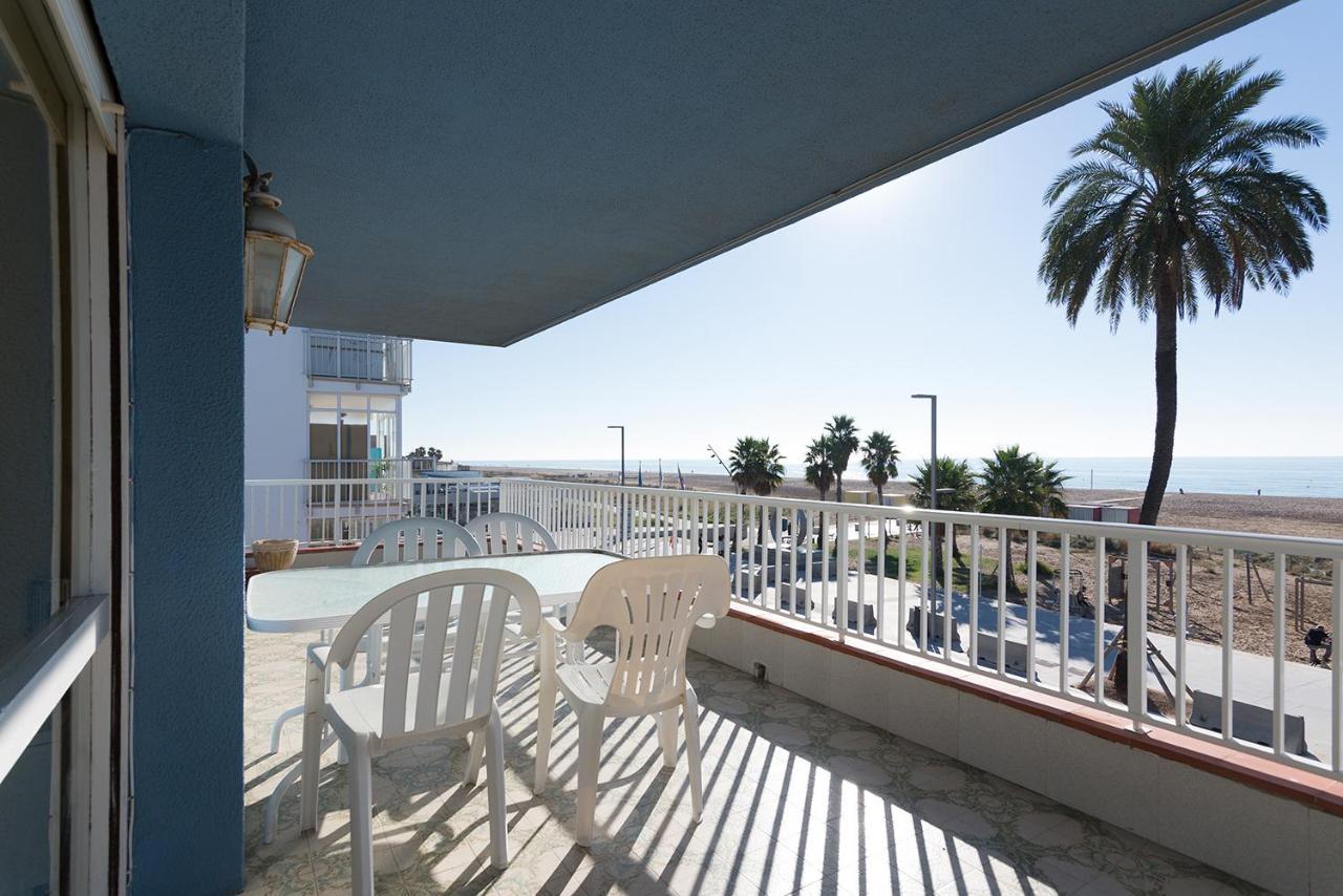 Apartamento En 1Era Linea Mar Con Terraza De 25M2 카스테데펠스 외부 사진